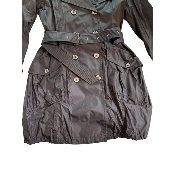 BURBERRY Black Raincoat - Picture 11 of 12